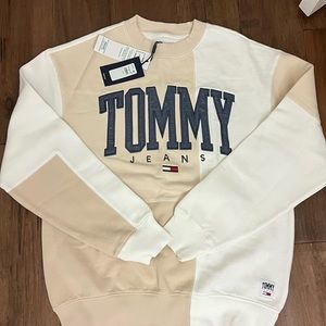 Tommy Hilfiger Patchwork collegiate crewneck